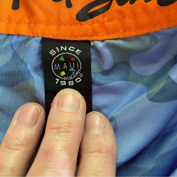 Maui and Sons Blue Camo boy’s board shorts size 16. - Picture 8 of 10